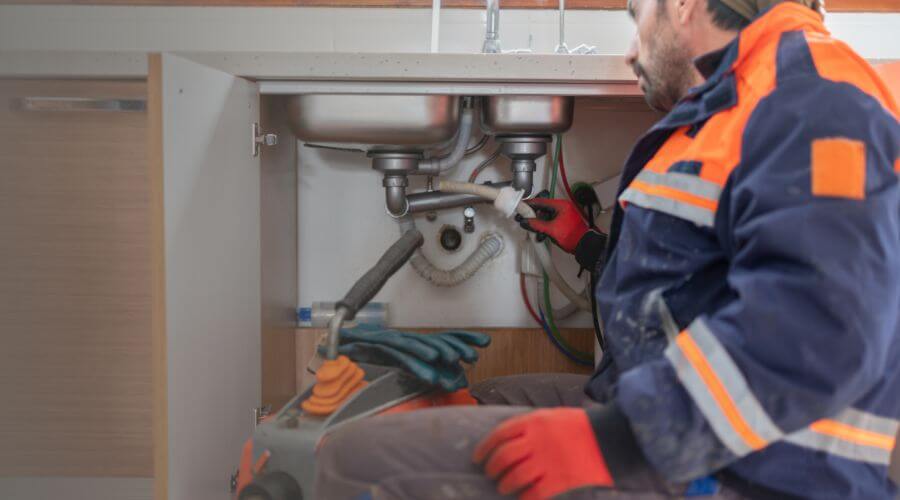 Professional slab leak plumber services in Owensville, IN